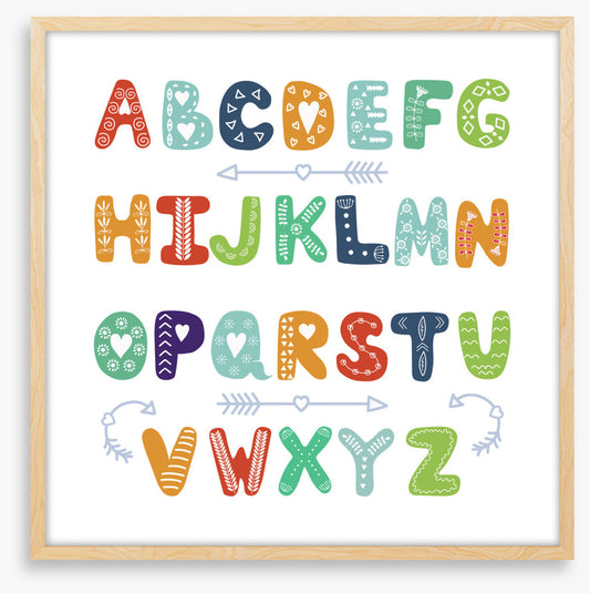 Alphabet and Numbers