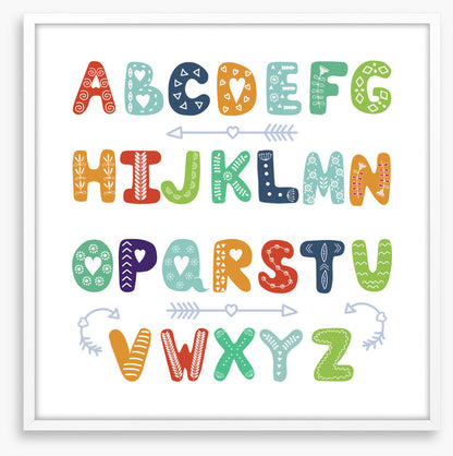 Alphabet and Numbers