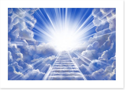 To the pearly gates