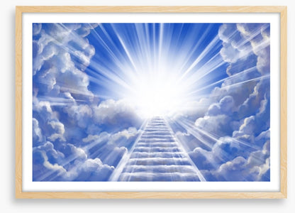 To the pearly gates