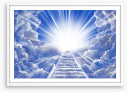 To the pearly gates