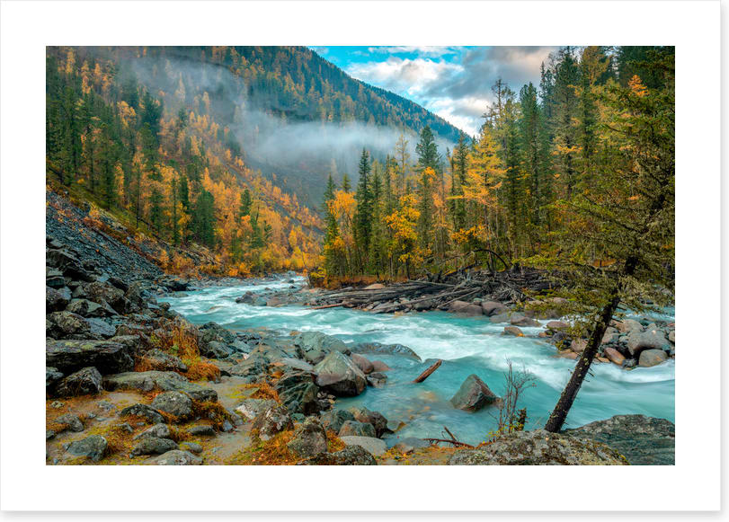 Racing rapids