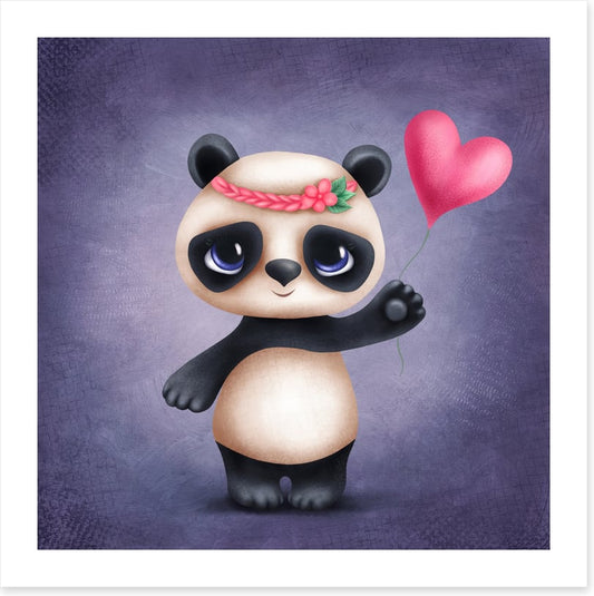 Little panda love
