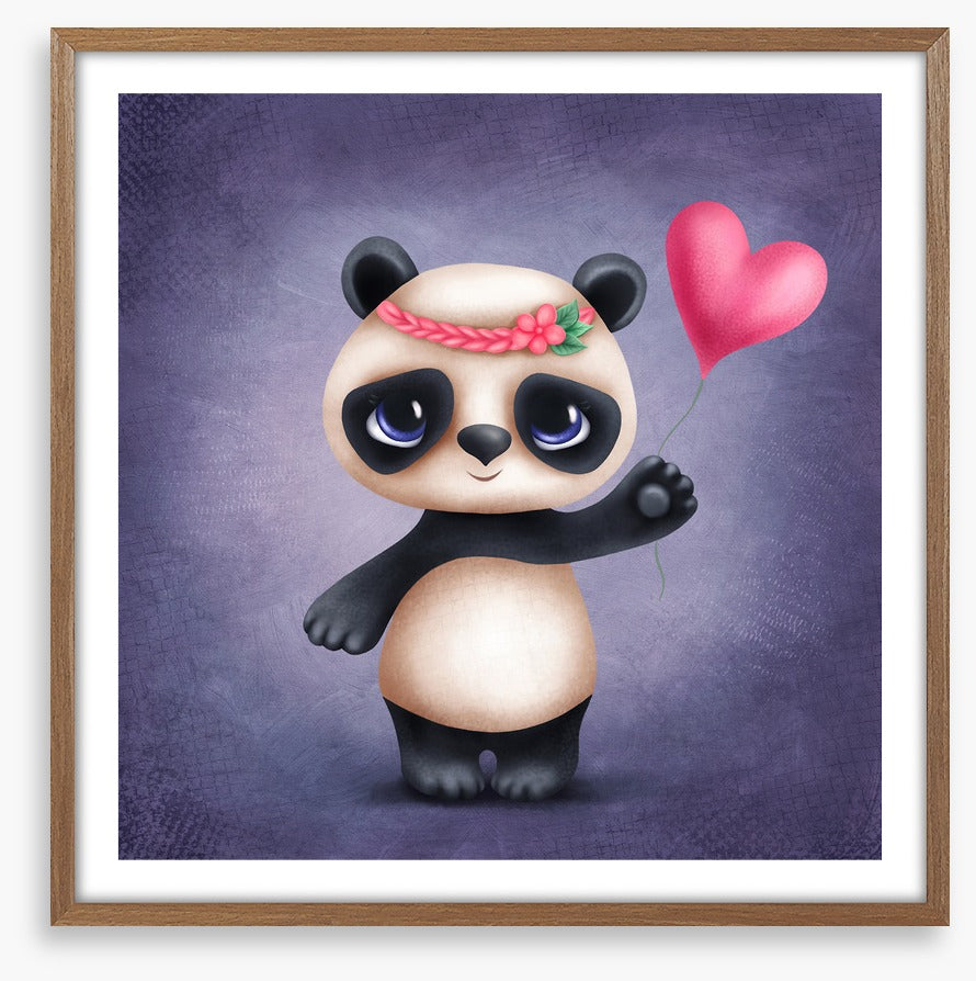 Little panda love