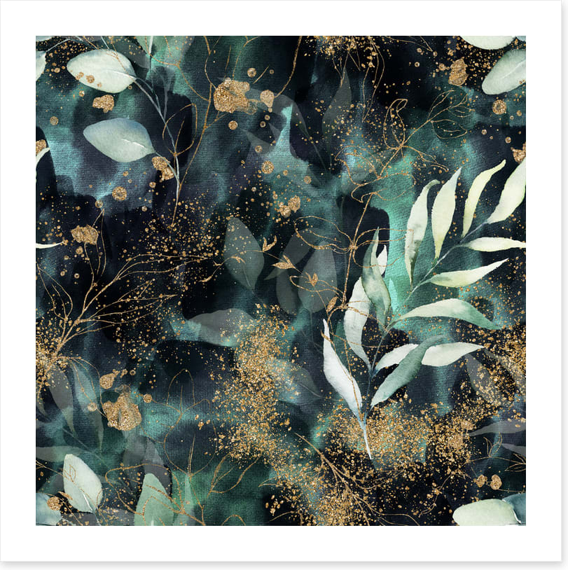 Gold leaf garden