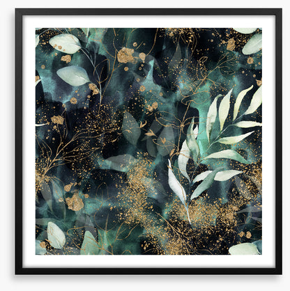 Gold leaf garden