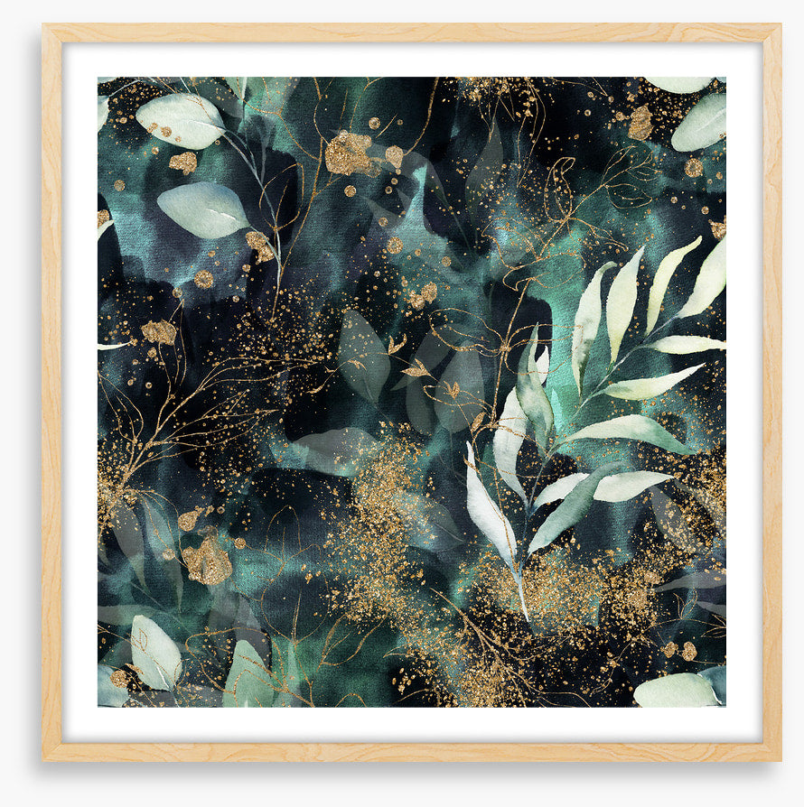 Gold leaf garden