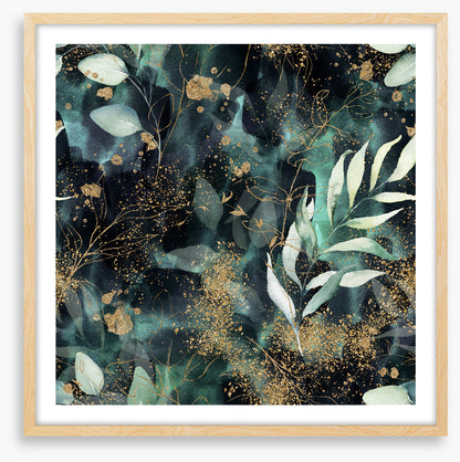 Gold leaf garden