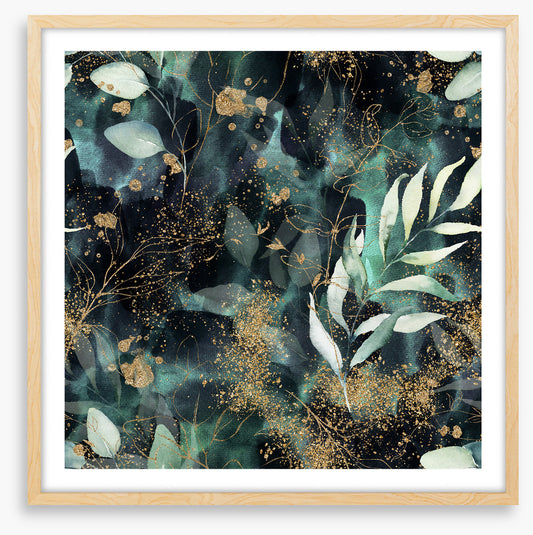 Gold leaf garden