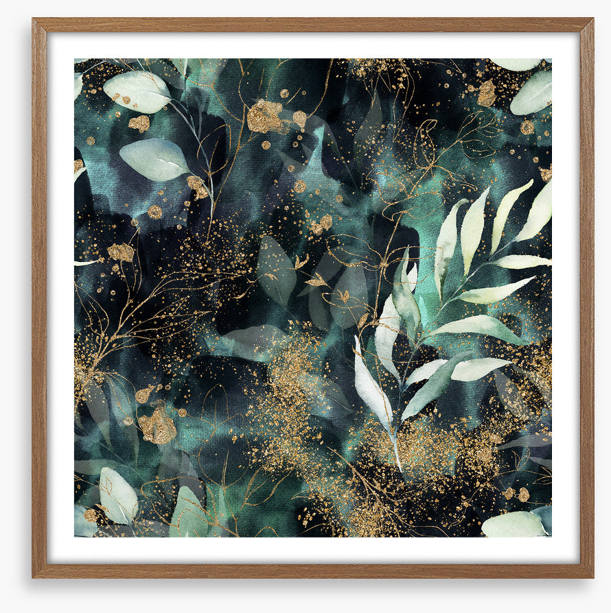 Gold leaf garden