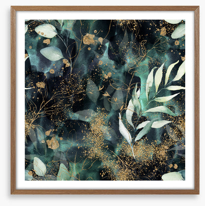 Gold leaf garden