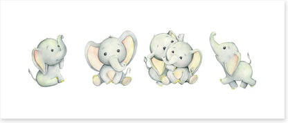 Little elephant panoramic