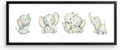 Little elephant panoramic
