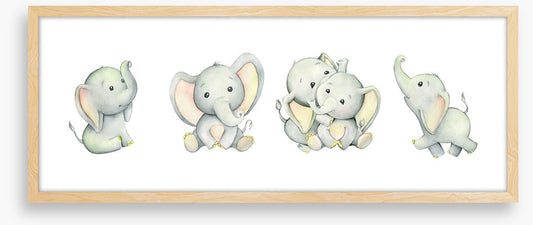 Little elephant panoramic
