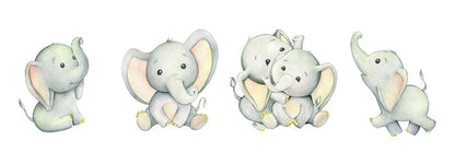 Little elephant panoramic