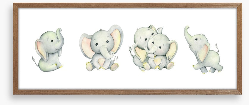 Little elephant panoramic