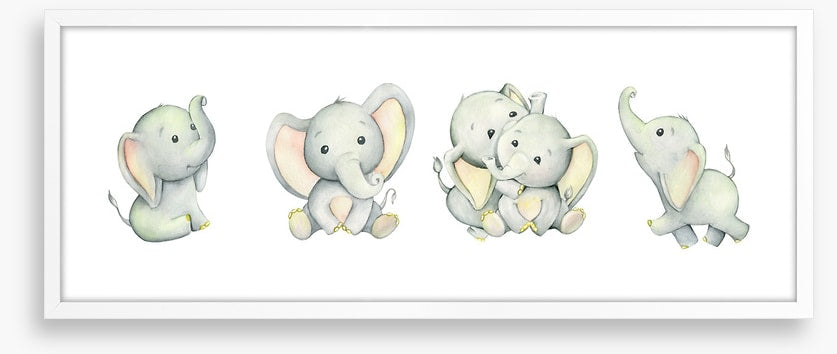 Little elephant panoramic