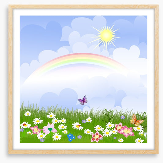 The rainbow meadow