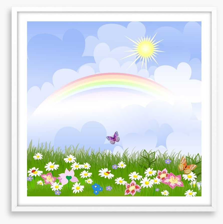 The rainbow meadow
