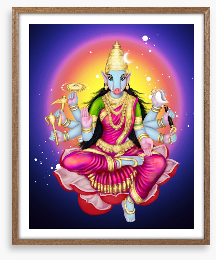 The boar-faced goddess