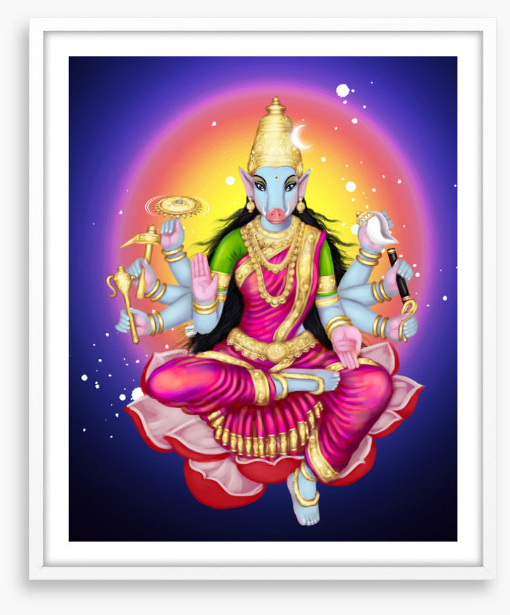The boar-faced goddess