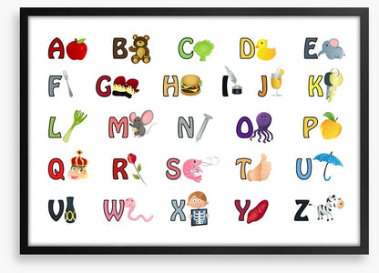 Alphabet and Numbers