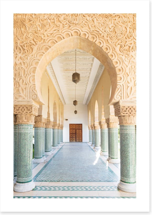 Through the arches
