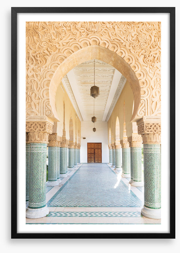 Through the arches