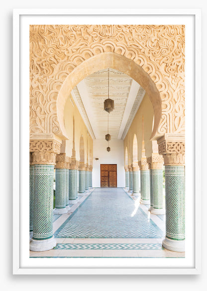 Through the arches
