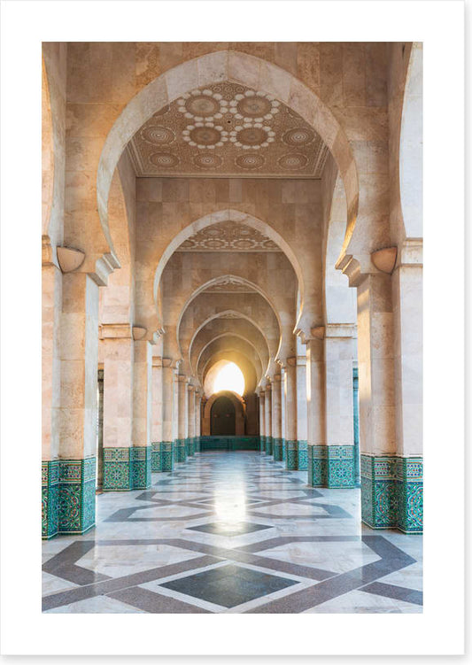 Below the arches