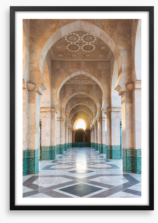 Below the arches