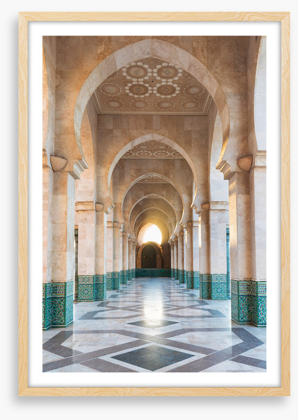 Below the arches