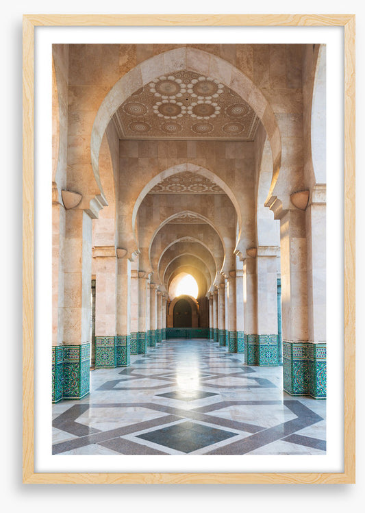 Below the arches
