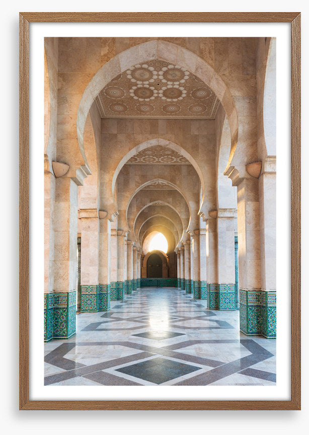 Below the arches