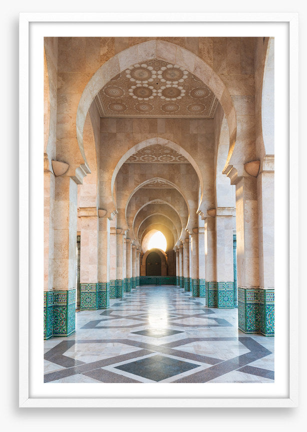 Below the arches