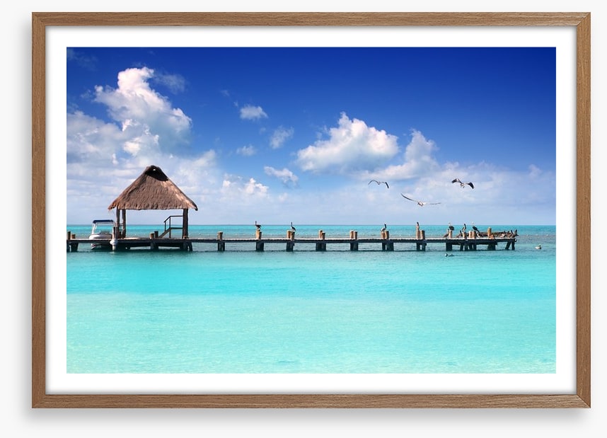 Pelican jetty, Isla Contoy