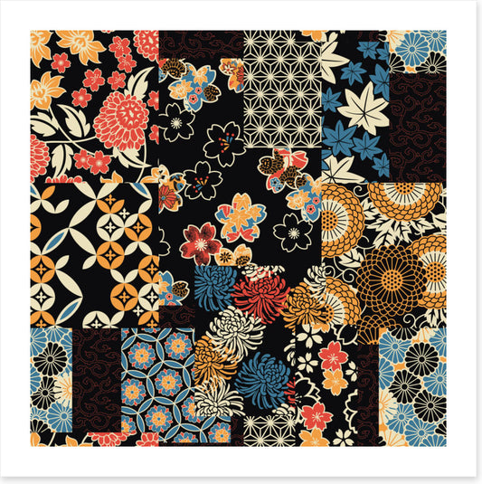 Oriental musk patchwork
