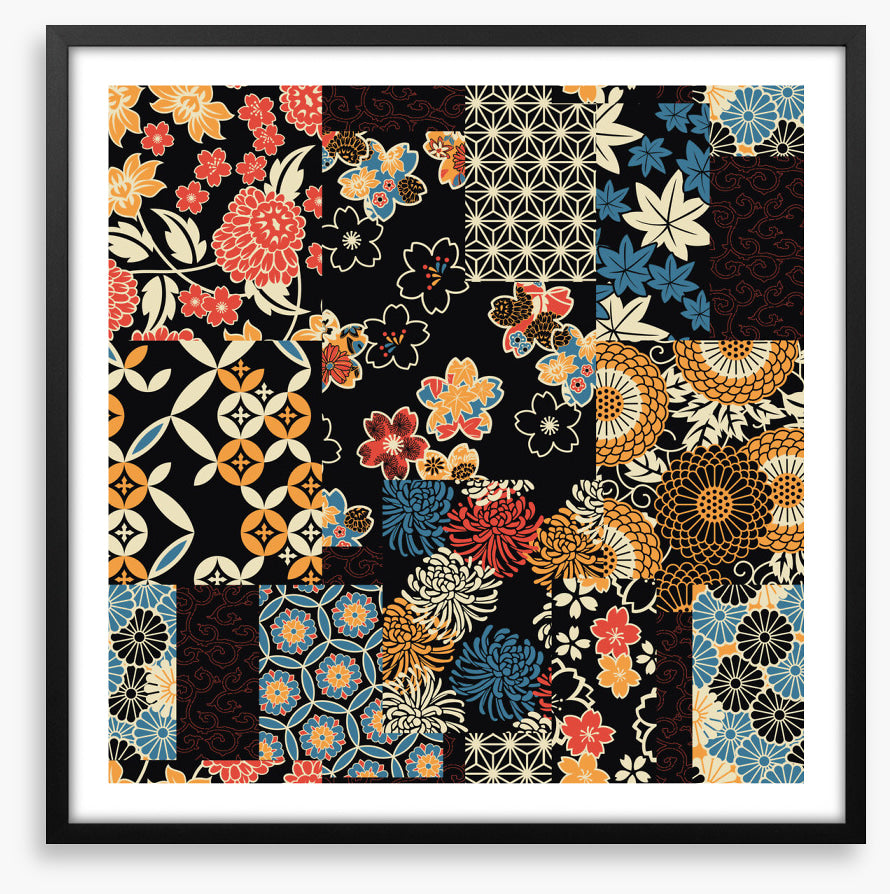 Oriental musk patchwork