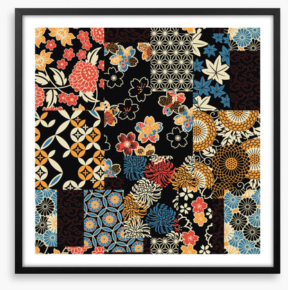 Oriental musk patchwork