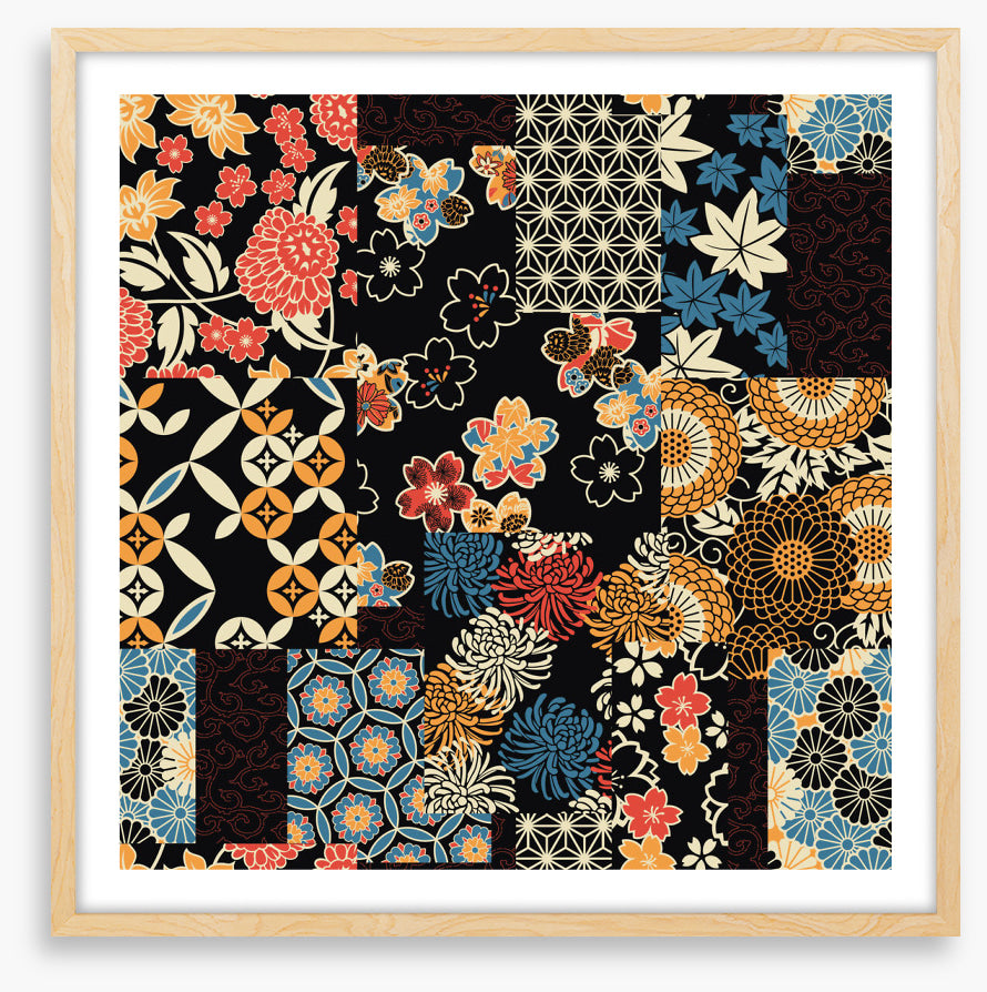 Oriental musk patchwork