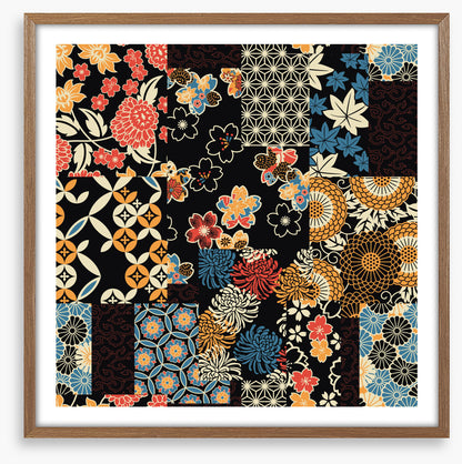 Oriental musk patchwork