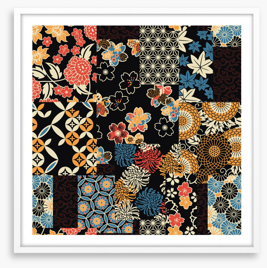 Oriental musk patchwork
