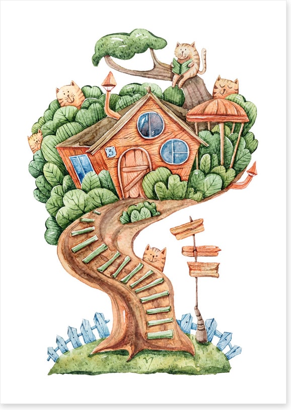 The cat house