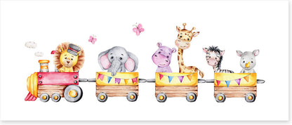 The animal train