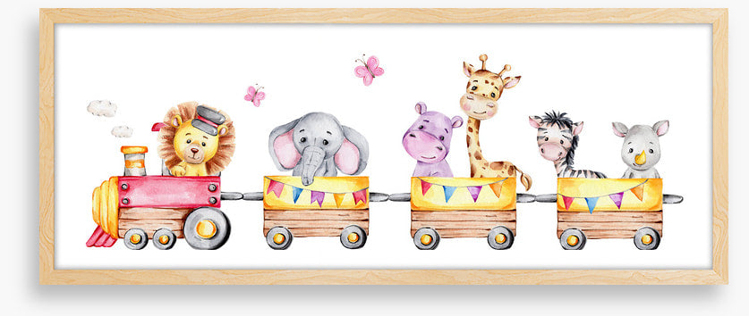 The animal train