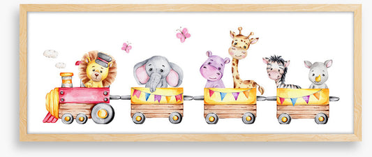 The animal train