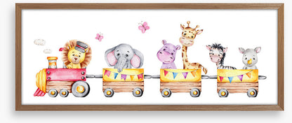 The animal train