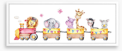 The animal train