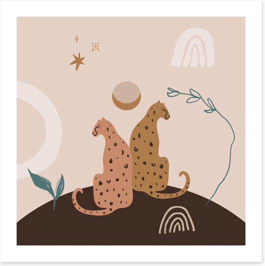 Leopard love