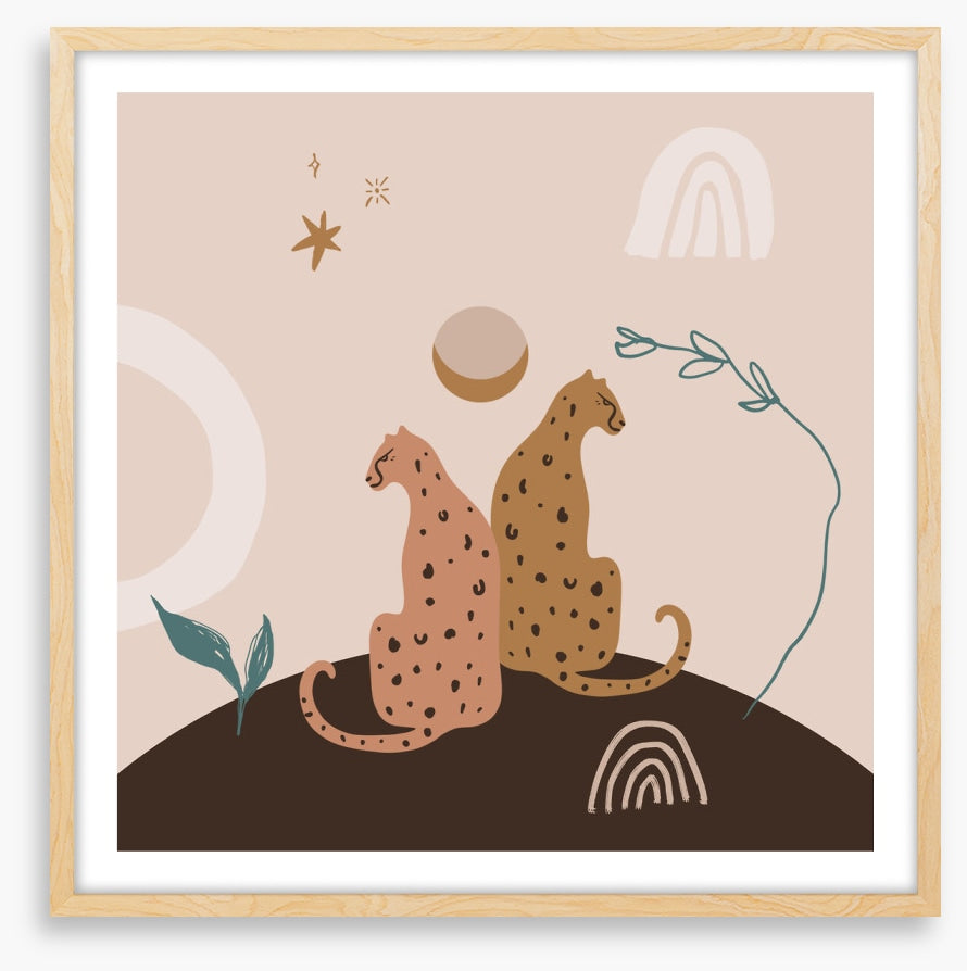 Leopard love